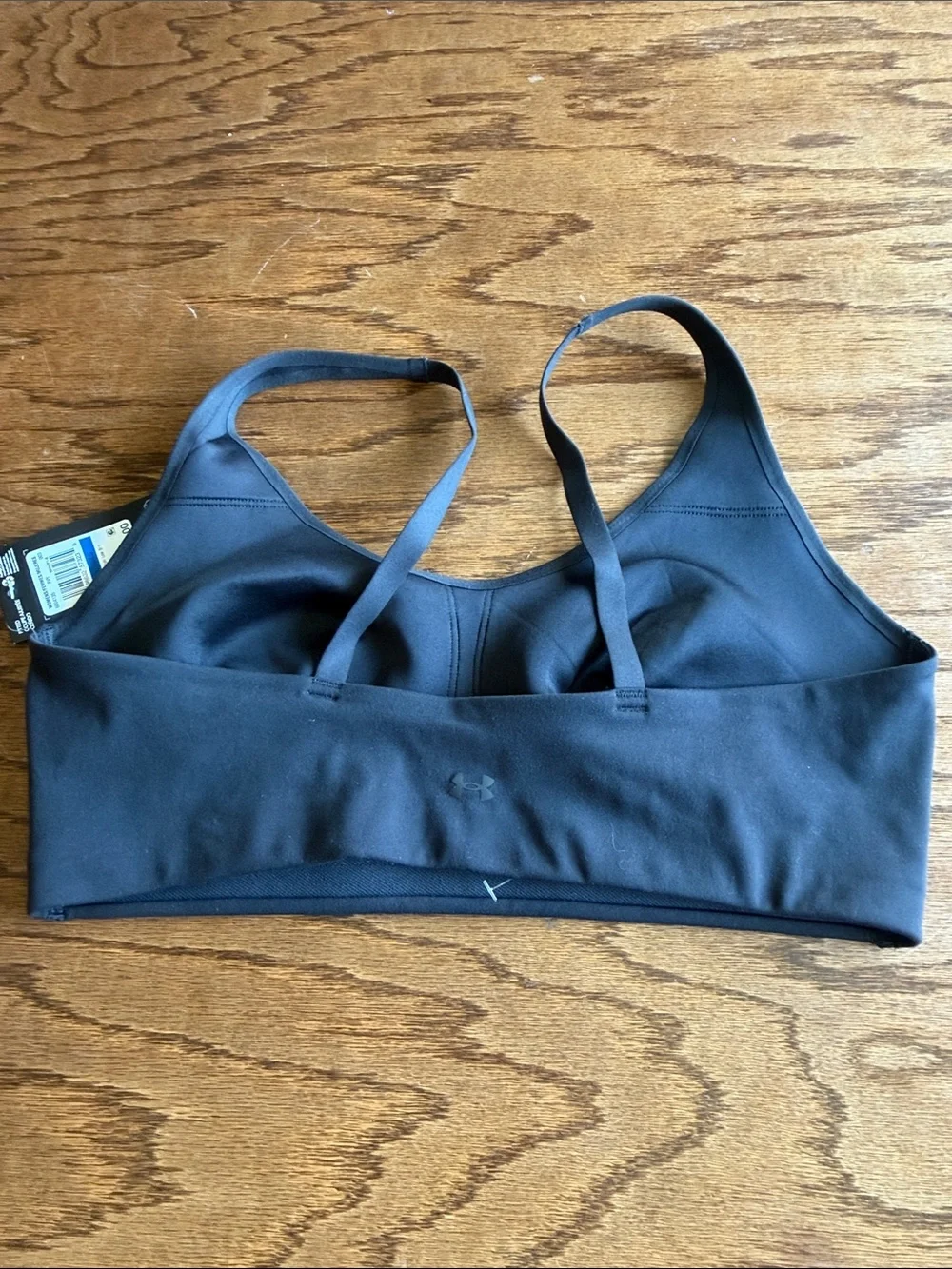 Under Armour XL Black Seamless Sports Crop Bra